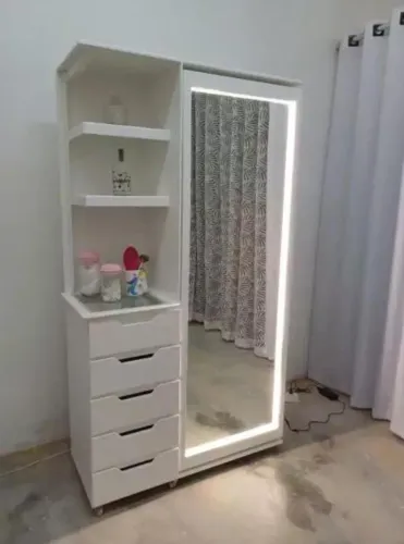Conjunto penteadeira camarim profissional + espelho camarim
