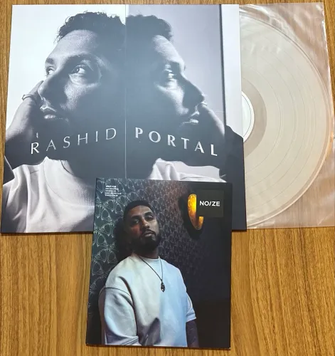 Disco de vinil Rashid Portal noize e revista