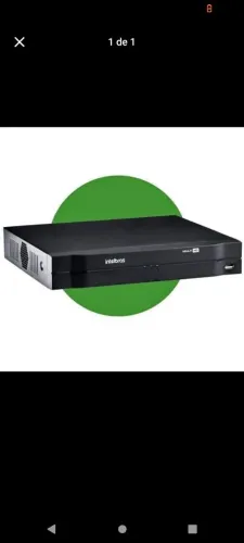 DVR intelbras gravador de vídeo