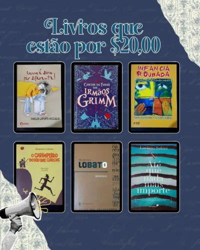 Livros à venda
