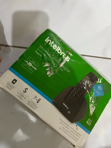 Telefone sem fio Intelbras TS 40 ID DECT 6.0 - Pouco usado + caixa