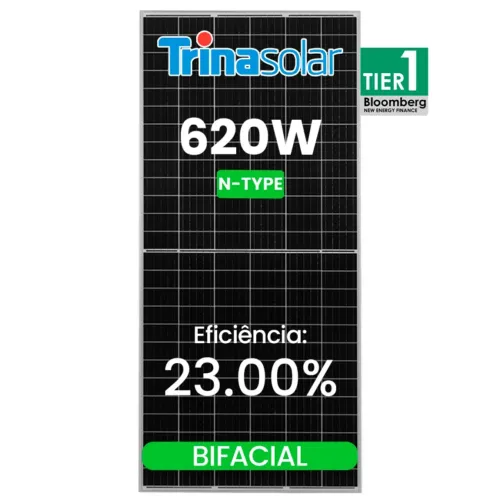 MODULO SOLAR 620W TRINA BIFACIAL