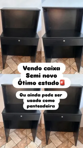 Balcão caixa ou penteadeira com chave