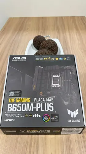 Placa-Mãe ASUS TUF GAMING B650M-PLUS, AMD AM5 B650, mATX