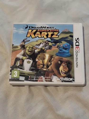 Jogo de 3ds Dream Works Super Star Kartz