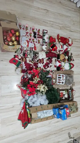KIT DE ENFEITRS COMPLETO DE NATAL TOP