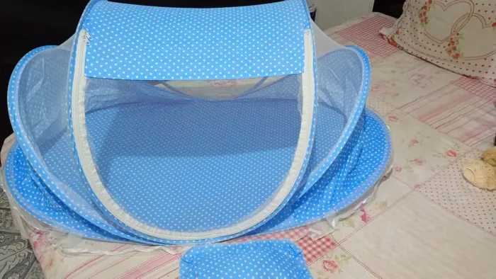 Mosquiteiro portátil para bebe.
