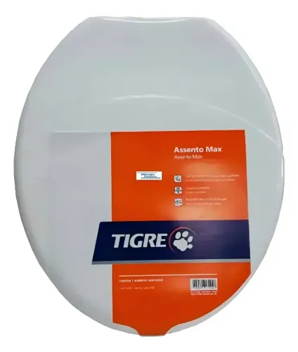 Lote de com 90 peças de assento Sanitário Tigre MaxPlena