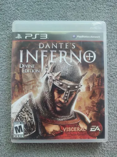 Dantes Inferno Divine Edition PS3 - Seminovo! - Dante's Inferno PlayStation 3 - Jogo Raro!