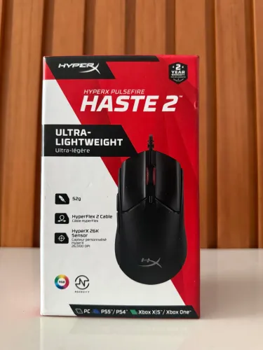 MOUSE GAMER HYPERX PULSEFIRE HASTE 2