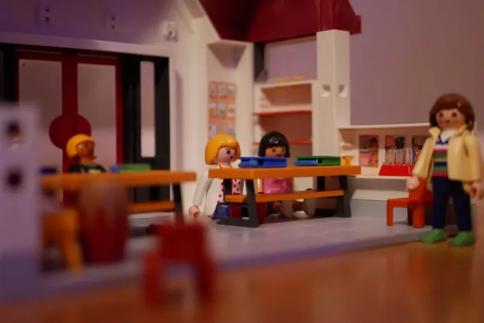 Playmobil escola completo