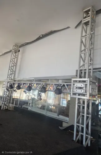 Estrutura alumínio P30