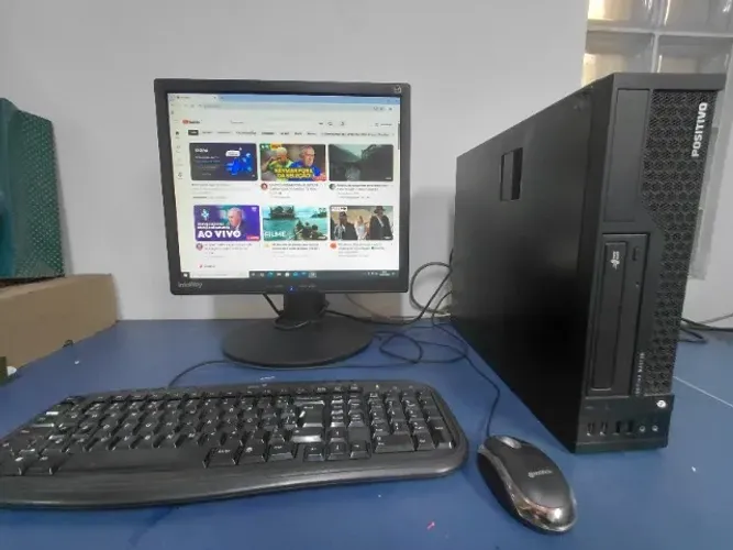 Computador Completo Intel 3.1Ghz SSd 120 Ram 8Gb Monitor 17 Perfeito Entrego