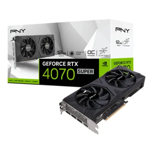 Placa de Video Nvidia PNY RTX 4070 SUPER OC