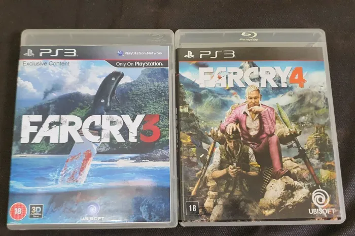 Farcry 3 e 4 ps3 (olx pay)
