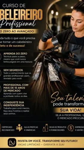 Curso de cabeleireiro