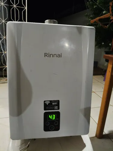 Aquecedor Rinnai digital 21l