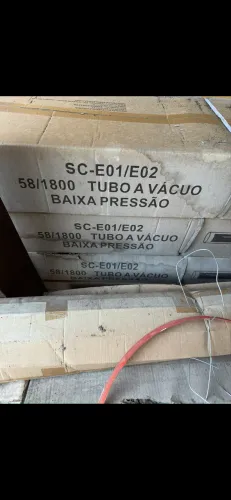 Aquecedor solar tubo a vácuo