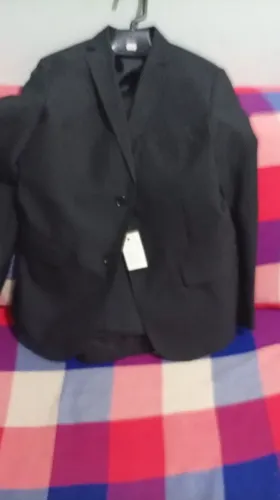 blazer completo preto