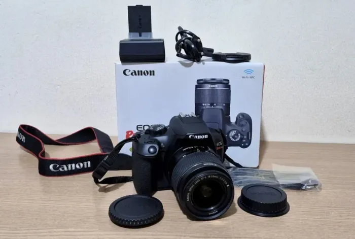 Canon T6 com Lente 18/55