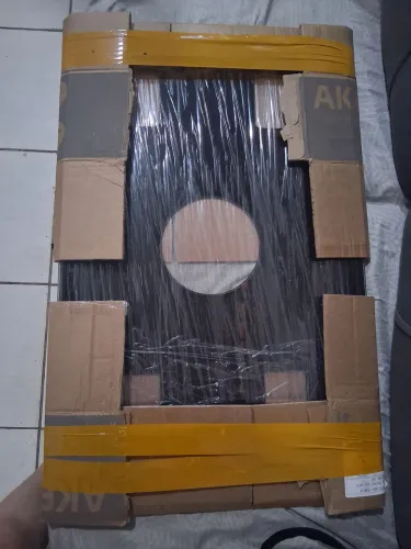 Mesa de vidro para fogão 5 bocas- nova na caixa 