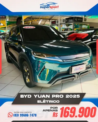 BYD Yuan Pro Elétrico 2025