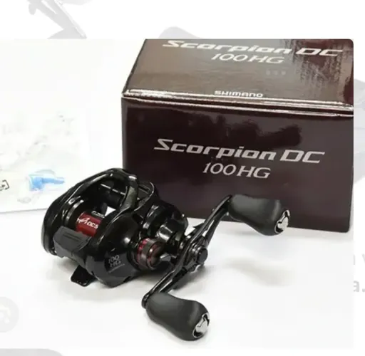 Carretilha Shimano scorpion DC 100hg