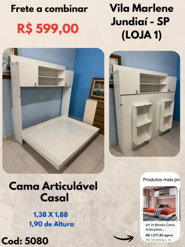 Cama Articulável Casal 