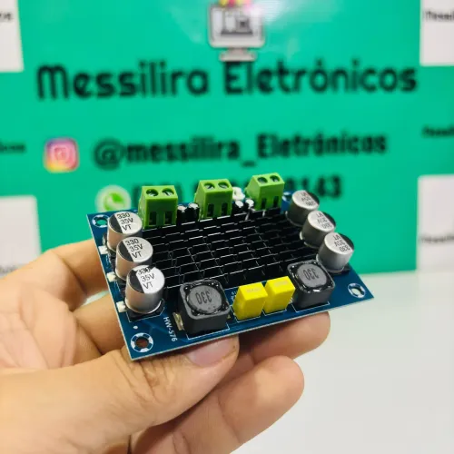 Amplificador de Áudio Digital mono 100w TPA3116D2 