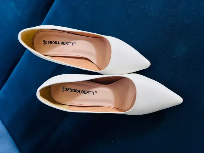 Scarpin Branco - Débora Bertti