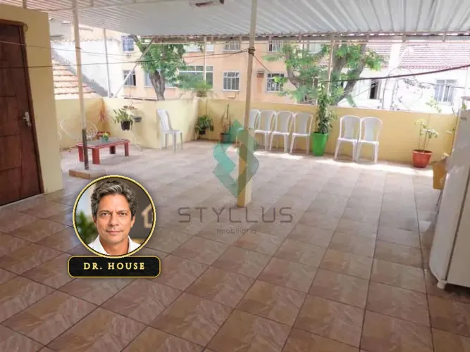 Casa de Rua com Terraço e Quintal em Engenho Novo! M63V