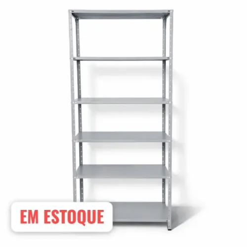 estante de aço com 6 bandejas nova