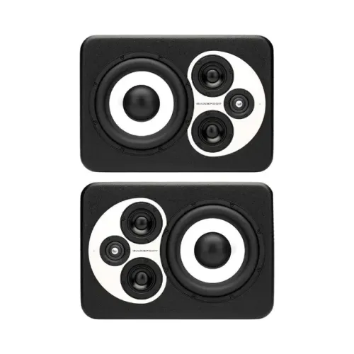 Par de Monitores Barefoot MicroMain 45