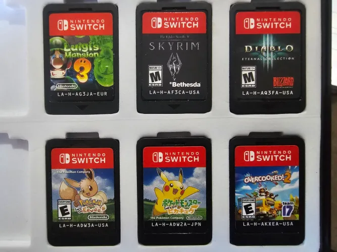 Jogos sem Case Nintendo Switch OFERTA