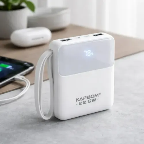 Power Bank Carregador Portátil 10.000mah Com Display 22.5w