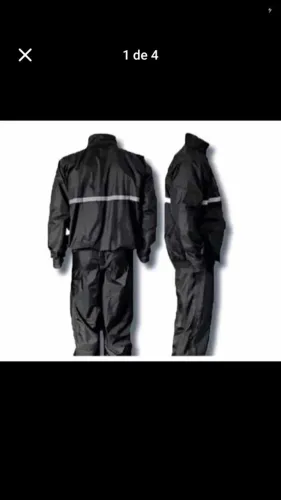 Conjunto de calca e jaqueta chuva motoboy