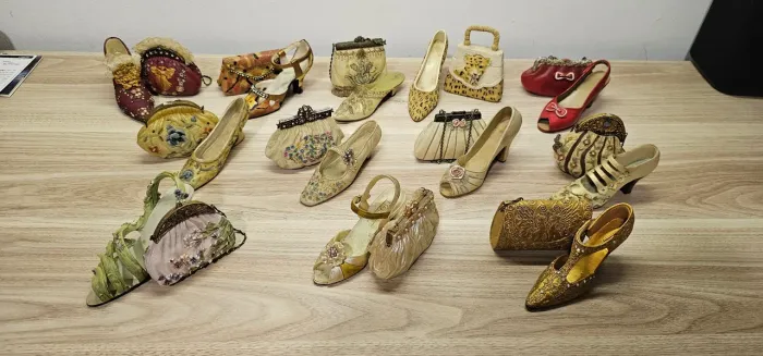 Miniatura Sapato + Bolsa Popular Imports Nostalgia