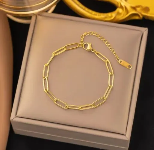 Pulseira corrente torcida