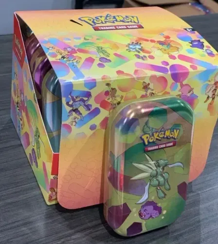Pokemon Display Mini Lata - 151 - (Kit com 10)
