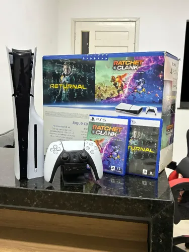 PS5 COM JOGOS 