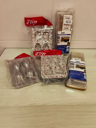 Embalagem para mini ovos de páscoa 