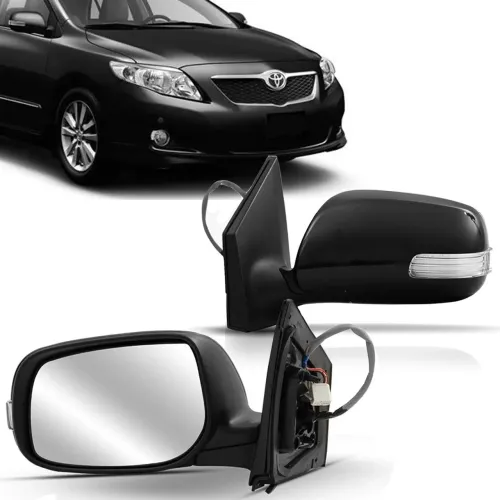 RETROVISORES ELÉTRICO RETRÁTIL PARA COROLLA 2009 2010 2011 2012