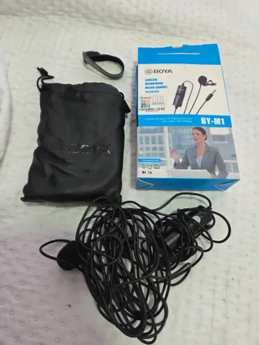 Microfone de Lapela Boya M1
