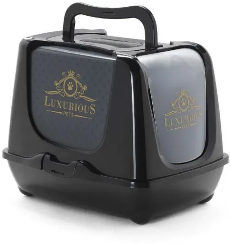 Caixa de Areia Fechada / Banheiro Higiênico para Gatos - Luxurious Pets