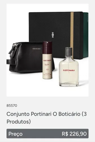 Lindos kits Eudora e o boticário