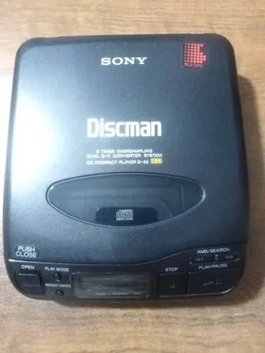 Aparelho Sony Disc Man D- 33 original made in Japan