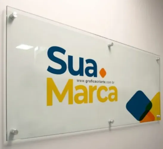 Vidros para sua placa personalizada bem barato