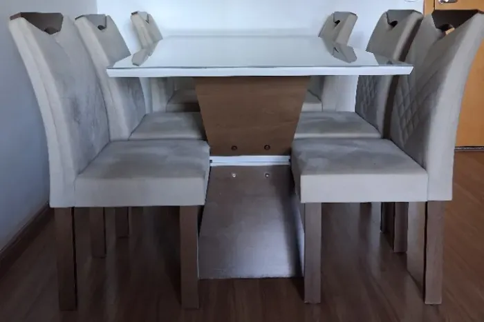 Mesa de jantar 6 lugares