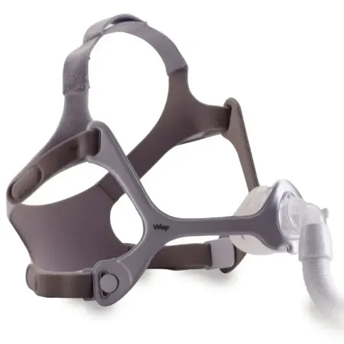 Máscara Nasal Wisp Para CPAP Philips Respironics de Tecido Completo Com 3 Tamanhos de Almo