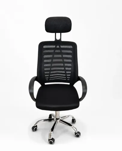 Cadeira Ergonômica Executiva com Apoio de Cabeça - Conforto e Design Moderno